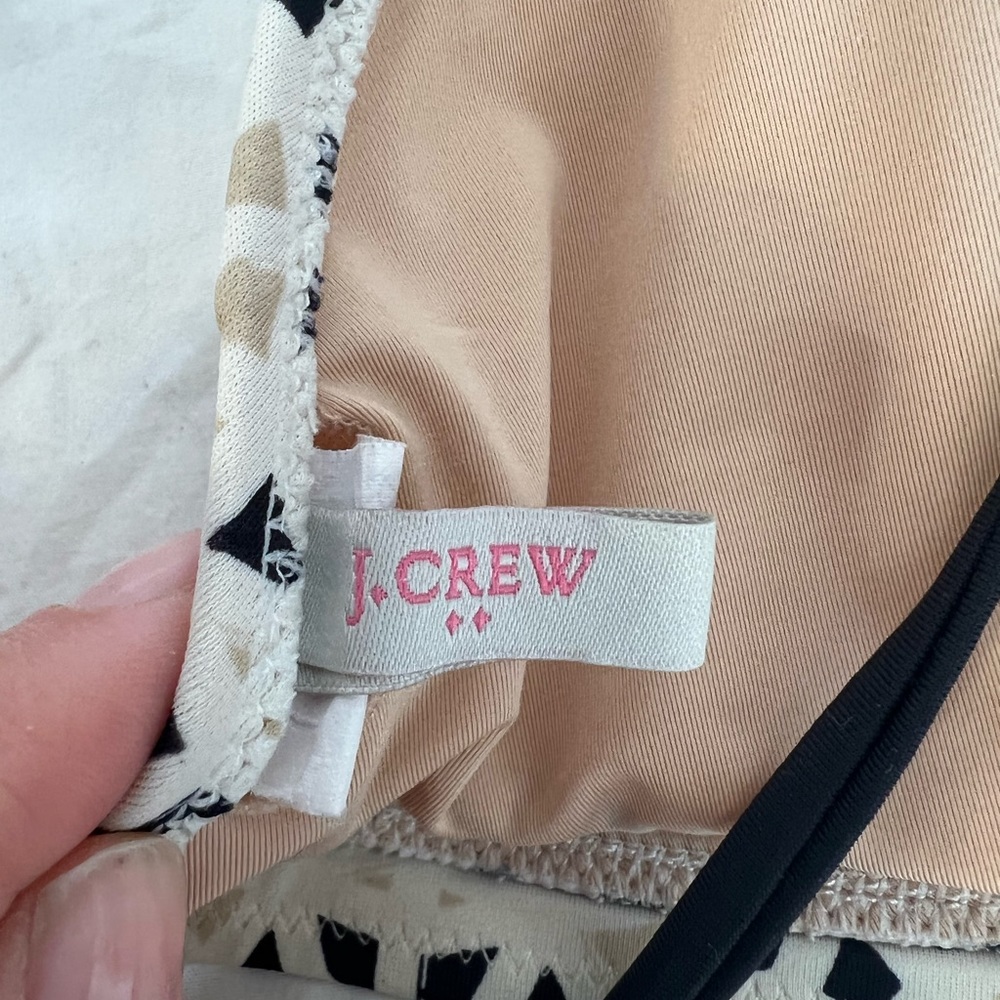 J Crew Patterned Bikini Size Medium - image 3
